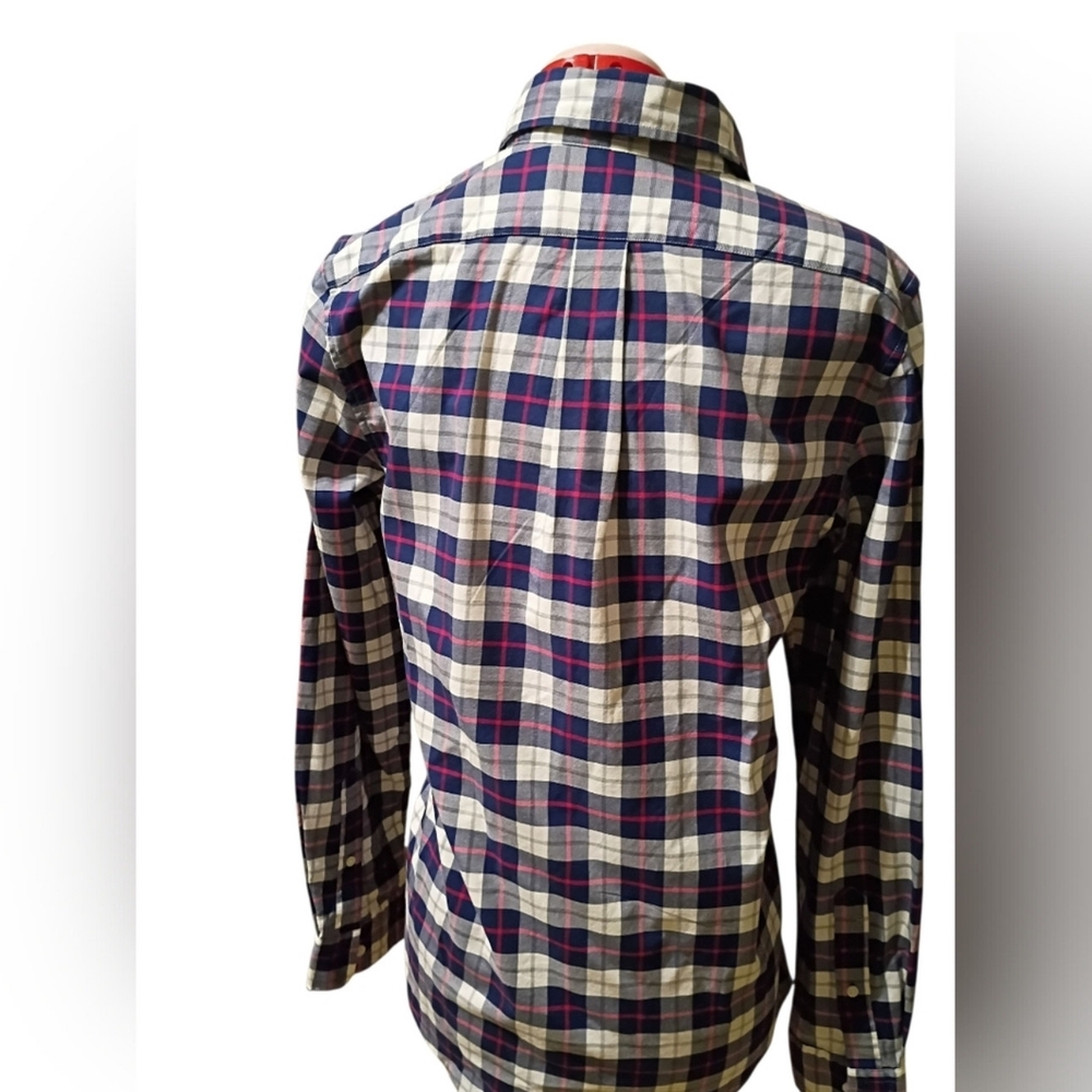 Plaid Button-Up Shirt - Picture 2 of 4